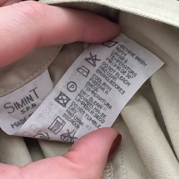 Armani Jeans Light Green Mini Skirt - Picture 5 of 7